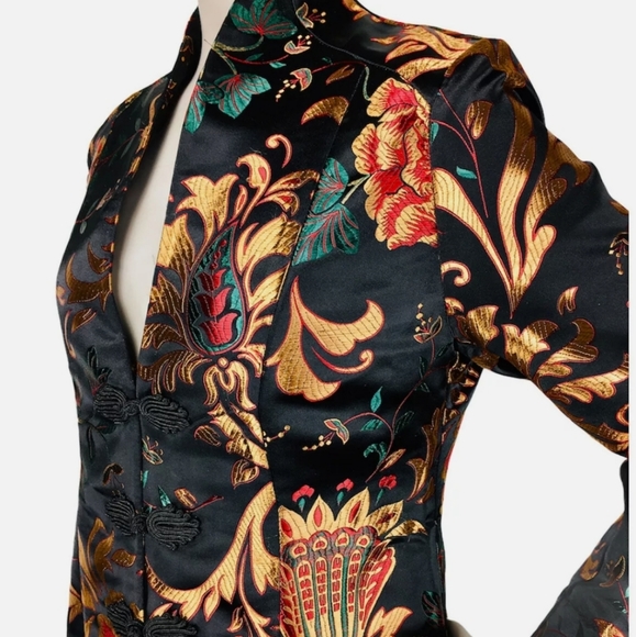 Soft Surroundings Black Moon Dynasty Jacket - Picture 5 of 8